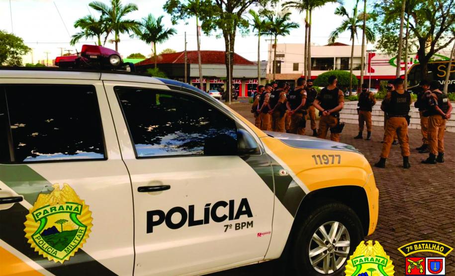 PM lança Operação Tático Móvel III em Cruzeiro do Oeste, no Noroeste do estado