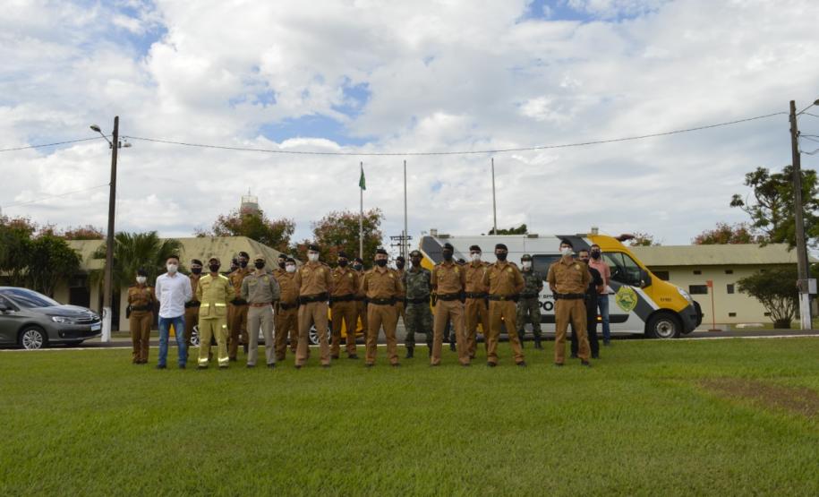 Batalhão da PM de Foz do Iguaçu (PR) recebe novo Comandante durante solenidade