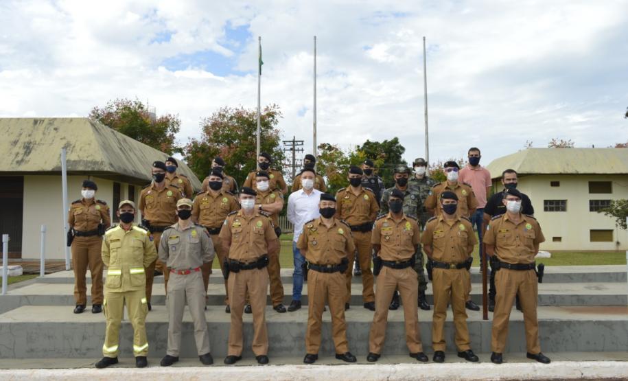 Batalhão da PM de Foz do Iguaçu (PR) recebe novo Comandante durante solenidade