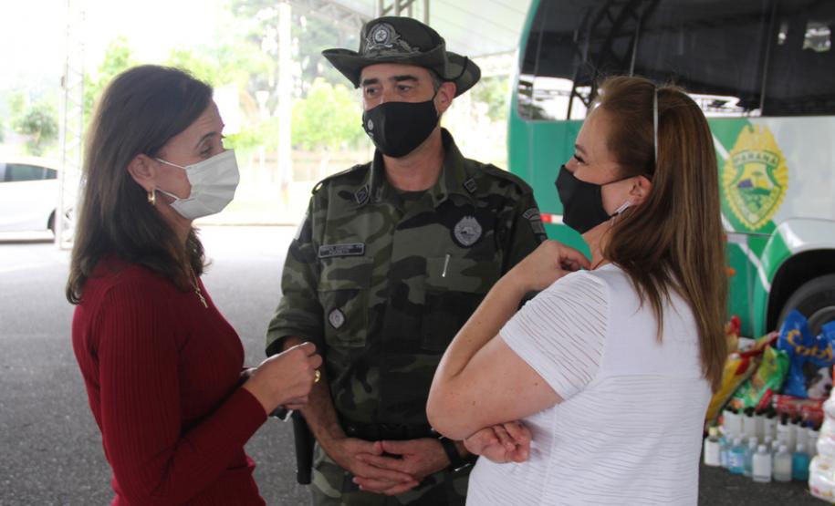 Para marcar aniversário, Polícia Ambiental arrecada 5,6 toneladas de alimentos