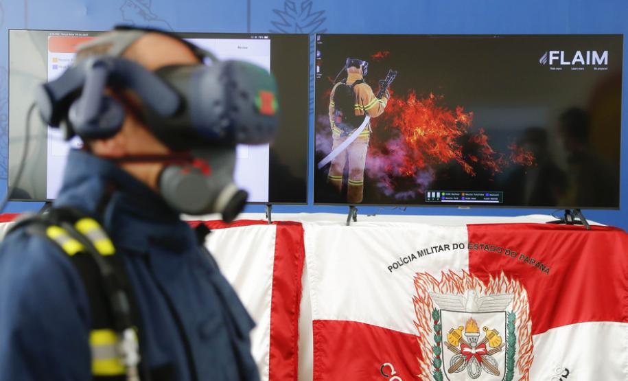 ​Corpo de Bombeiros do Paraná recebe simulador para treinamentos virtuais