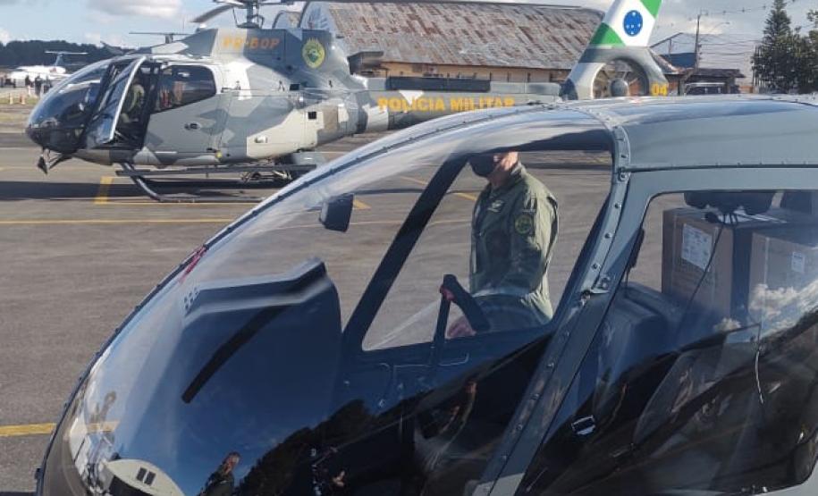 Em um mês, BPMOA faz mais de 20 missões de transporte de vacinas e suprimentos no estado no combate ao coronavírus