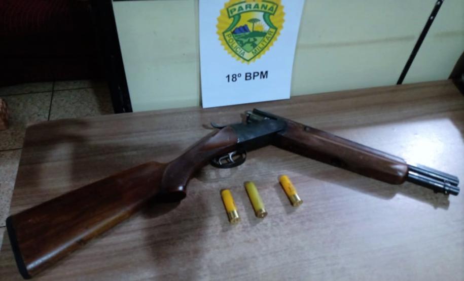 No Norte do Paraná, denúncias levam PM a apreender sete armas de fogo e encaminhar três suspeitos de porte ilegal