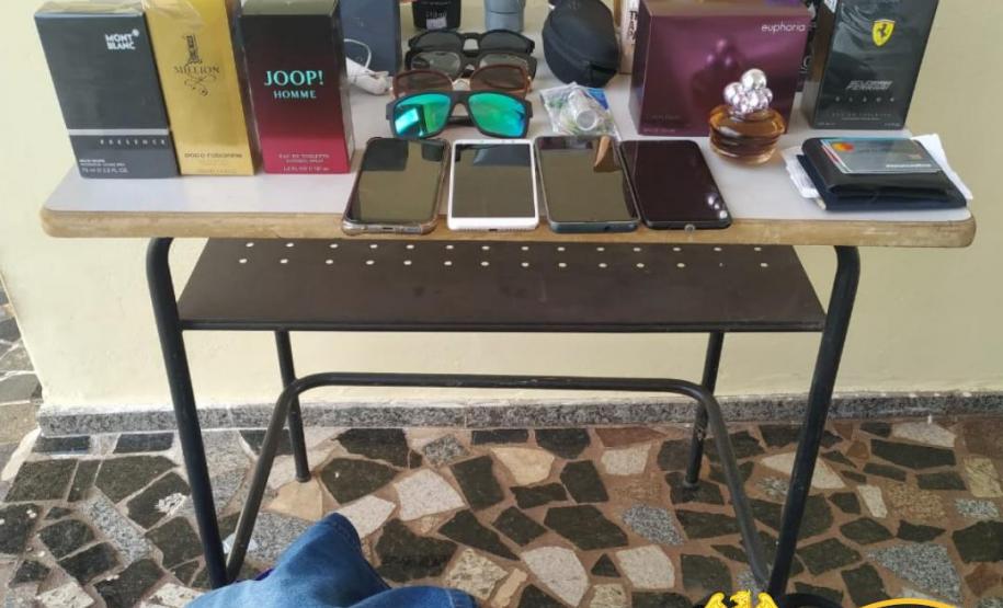 PM prende quatro pessoas e recupera diversos produtos furtados no Noroeste do estado