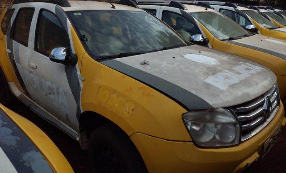 Termina amanhã o prazo para dar lances para aquisição de 98 veículos no leilão da PM