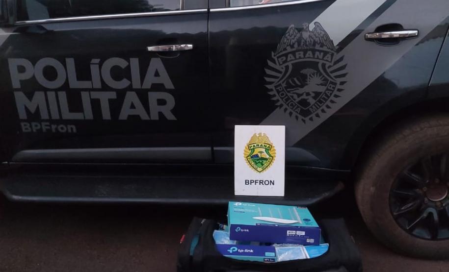 Operação Hórus: equipamentos eletrônicos, perfumes e cigarros contrabandeados são apreendidos no Oeste do Paraná
