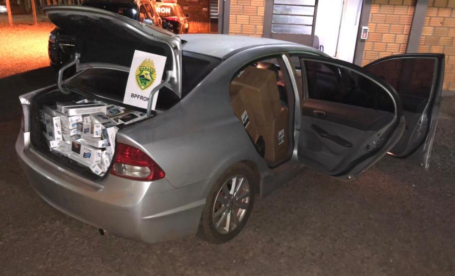 Operação Hórus: equipamentos eletrônicos, perfumes e cigarros contrabandeados são apreendidos no Oeste do Paraná