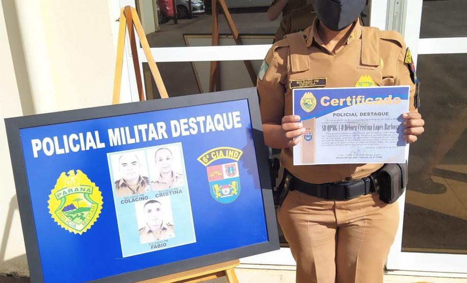 Solenidade em Ivaiporã (PR) é marcada pela entrega de Moção de Aplausos a militares estaduais e pelo reconhecimento dos Policiais Militares Destaque