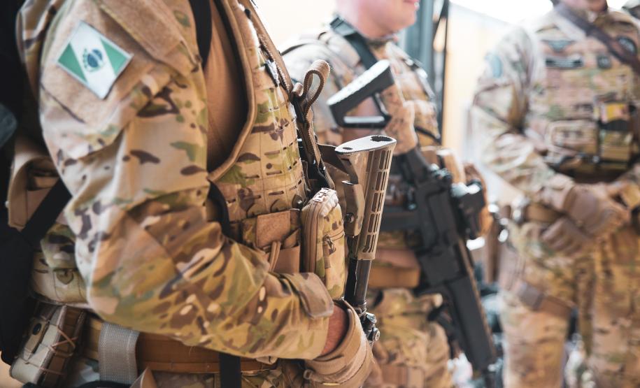 Policiais do COE participam do II Curso de Arrombamento Tático em Curitiba