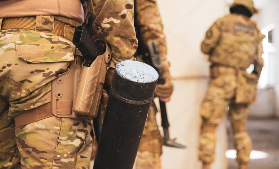 Policiais do COE participam do II Curso de Arrombamento Tático em Curitiba