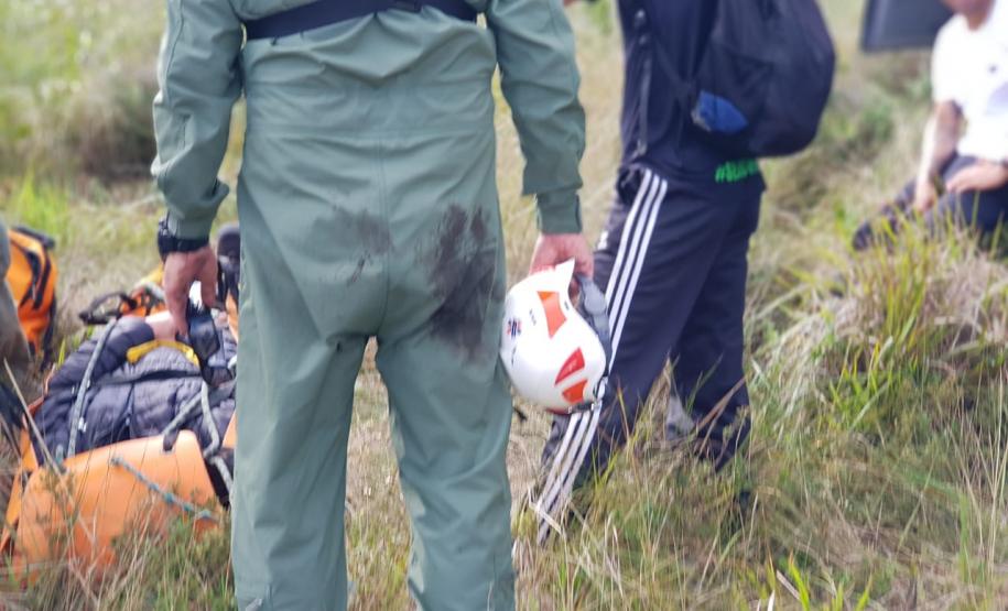 BPMOA resgata montanhista após queda no Pico Camapuã, na RMC