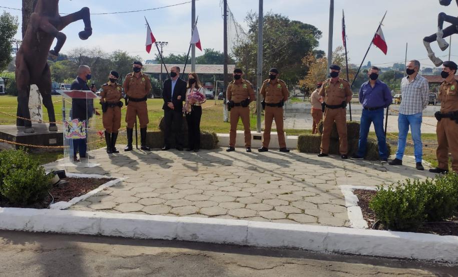 Coronel da PM é homenageado no Regimento de Polícia Montada e segue para a reserva remunerada