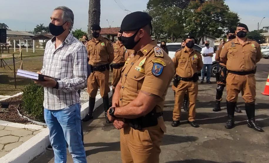 Coronel da PM é homenageado no Regimento de Polícia Montada e segue para a reserva remunerada