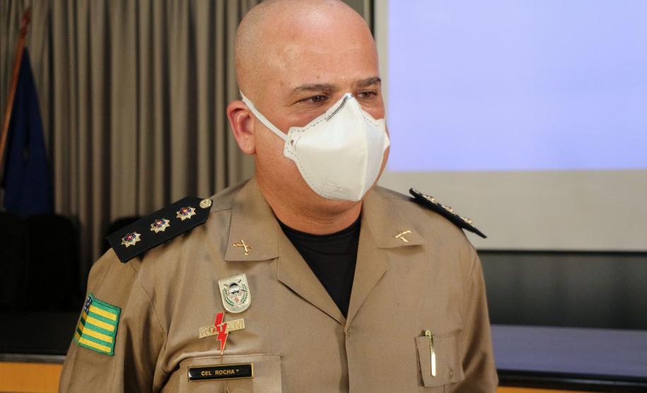 Comitiva da PM de Goiás conhece estrutura de saúde da PMPR e faz apresentação para policiais e bombeiros militares em Curitiba