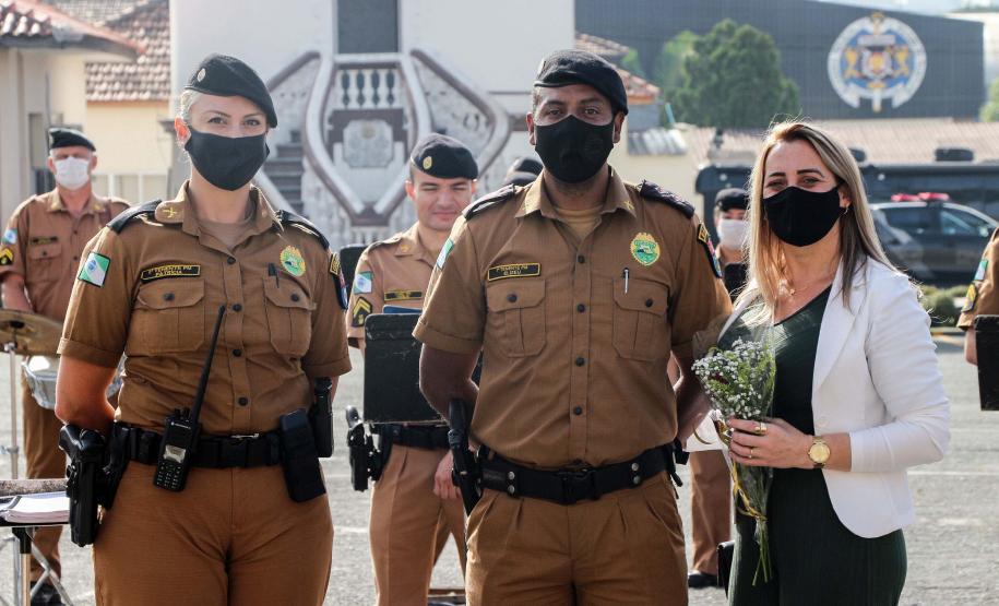 Banda de Música faz homenagem às mães policiais militares de todo o Paraná
