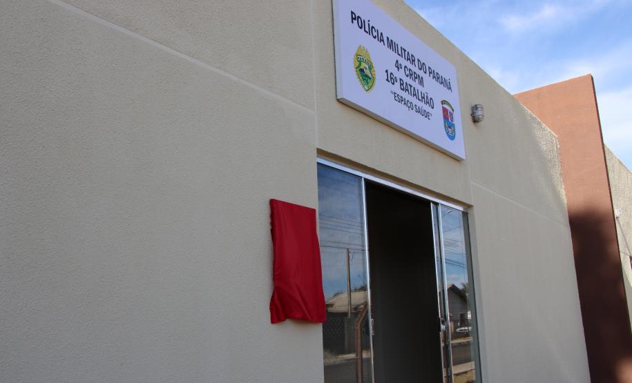 Espaço da Saúde inaugurado em Guarapuava vai beneficiar quase 700 policiais e bombeiros militares