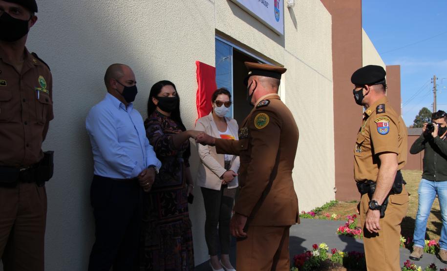 Espaço da Saúde inaugurado em Guarapuava vai beneficiar quase 700 policiais e bombeiros militares