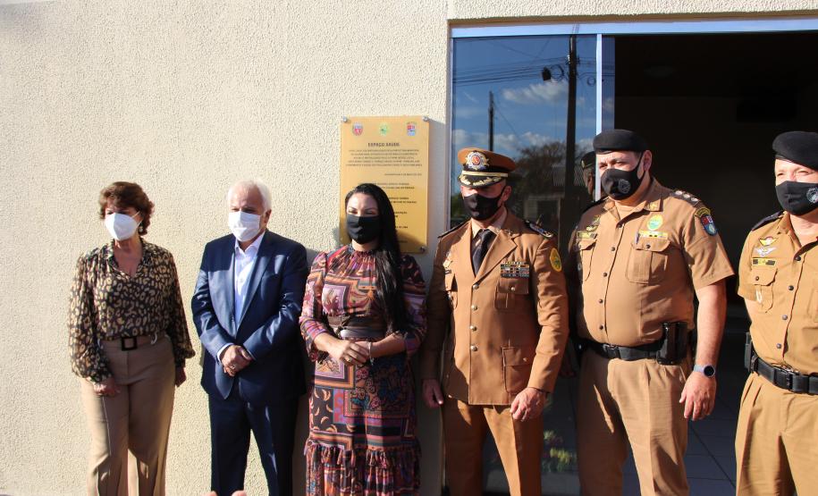 Espaço da Saúde inaugurado em Guarapuava vai beneficiar quase 700 policiais e bombeiros militares