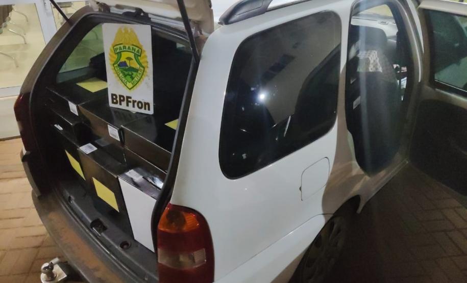 Operação Hórus: Na região fronteiriça do estado, PM apreende três veículos carregados com cigarros e bebida contrabandeados