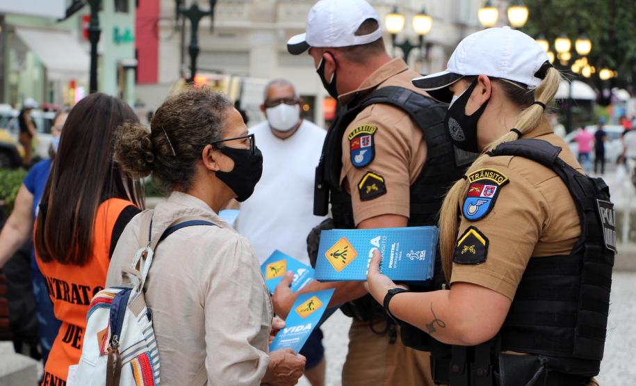 Blitz Educativa Maio Amarelo - BPTran