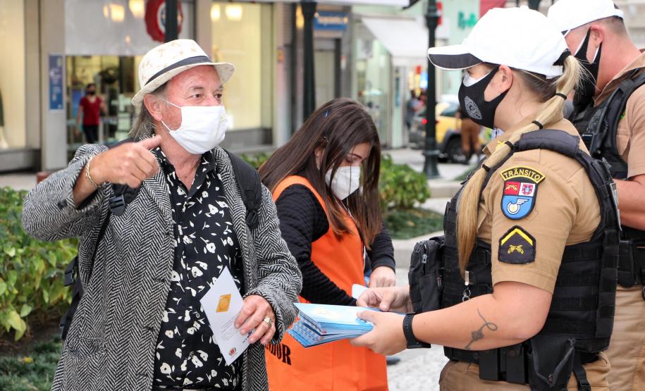 Blitz Educativa Maio Amarelo - BPTran