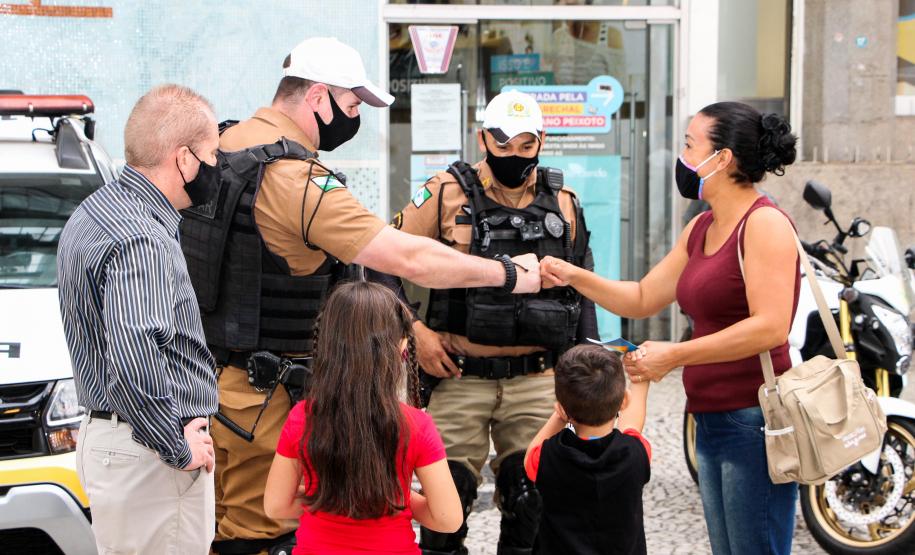 Blitz Educativa Maio Amarelo - BPTran