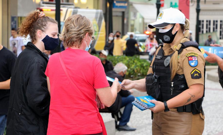 Blitz Educativa Maio Amarelo - BPTran