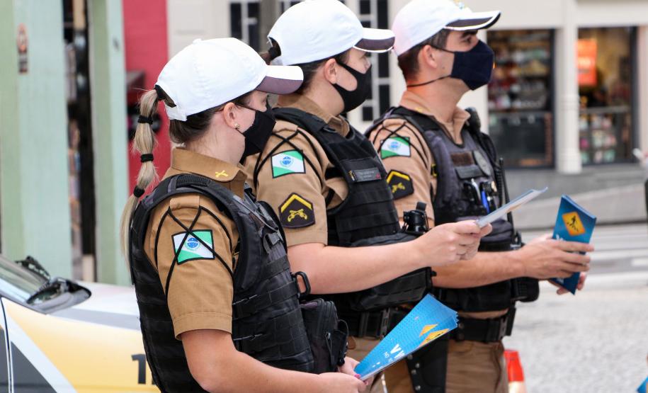 Blitz Educativa Maio Amarelo - BPTran