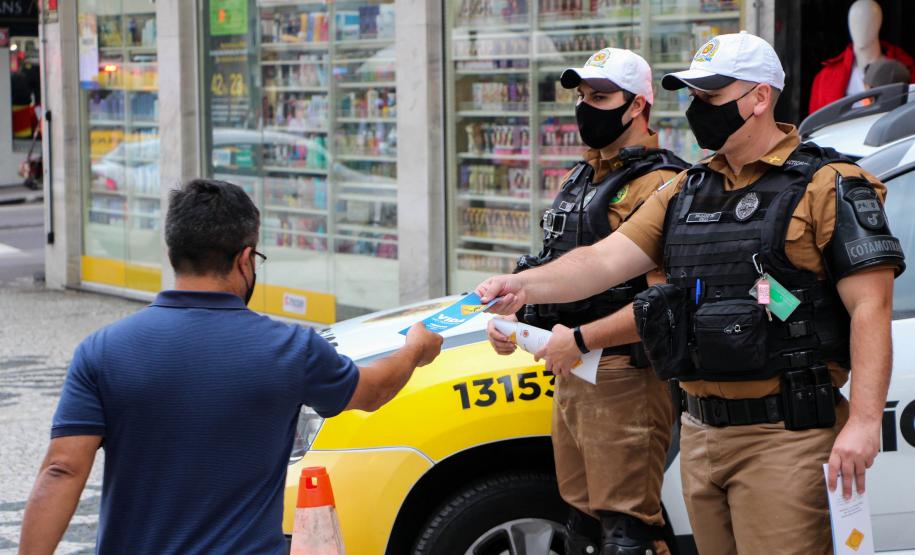 Blitz Educativa Maio Amarelo - BPTran