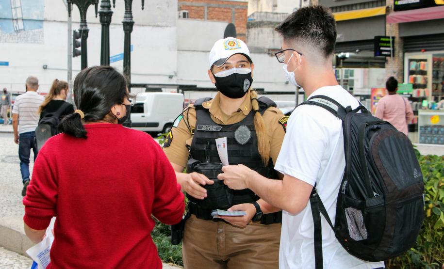 Blitz Educativa Maio Amarelo - BPTran