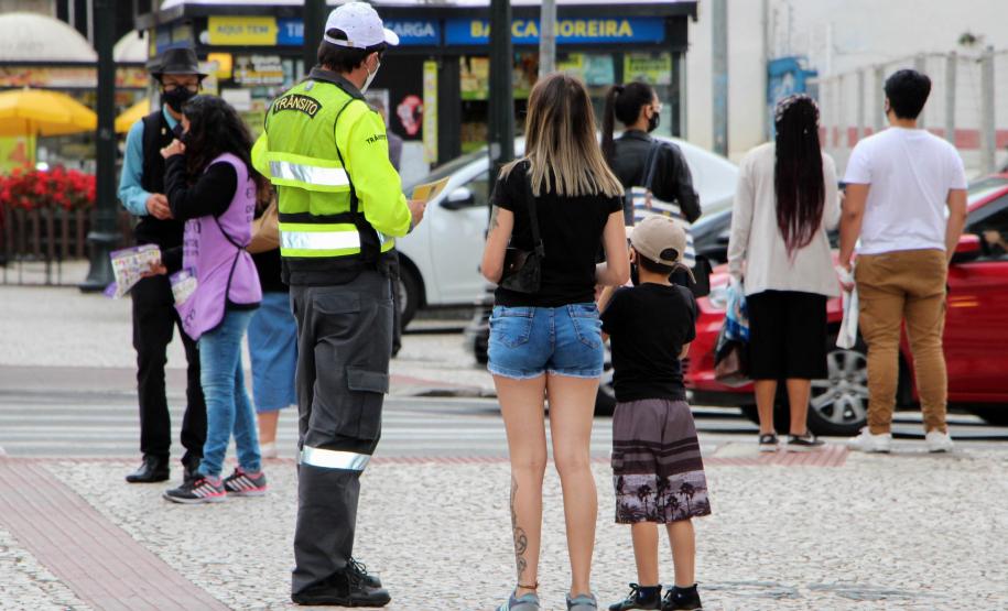 Blitz Educativa Maio Amarelo - BPTran