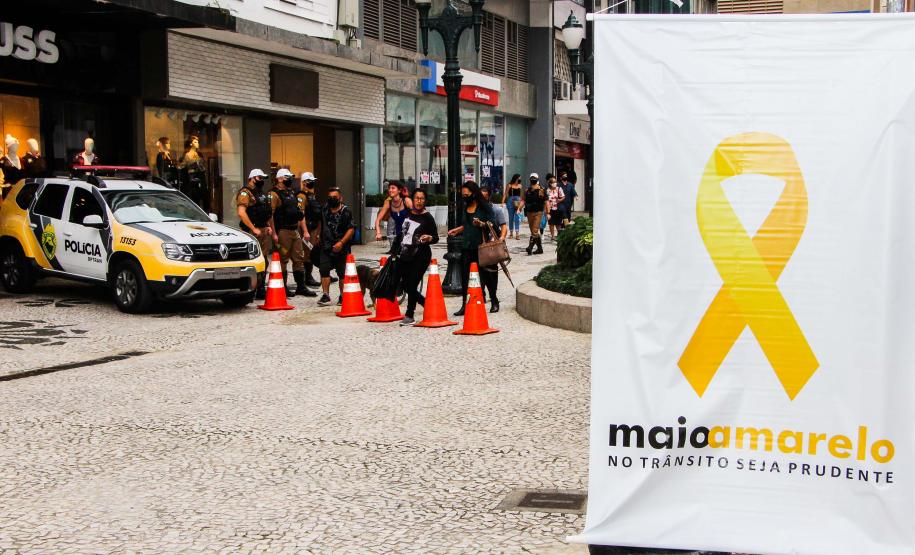 Blitz Educativa Maio Amarelo - BPTran