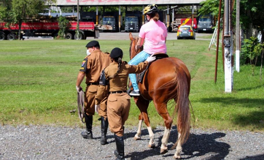 Em 30 anos, Centro de Equoterapia da Polícia Militar já atendeu mais de 5 mil famílias