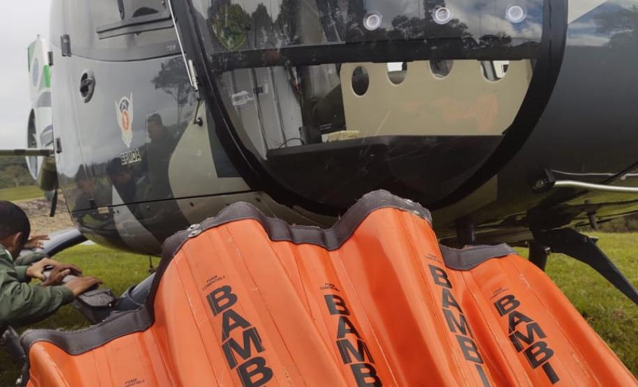 BPMOA intensifica treinamento de pilotos para combate aéreo a incêndios florestais