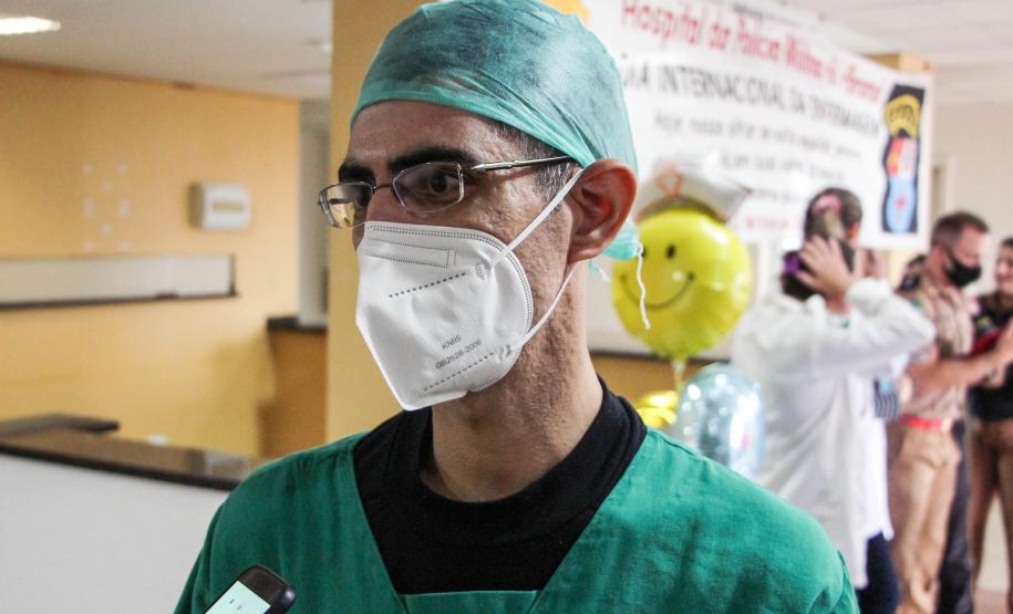 Profissionais de saúde são homenageados no Hospital da Polícia Militar em comemoração ao Dia Internacional do Enfermeiro