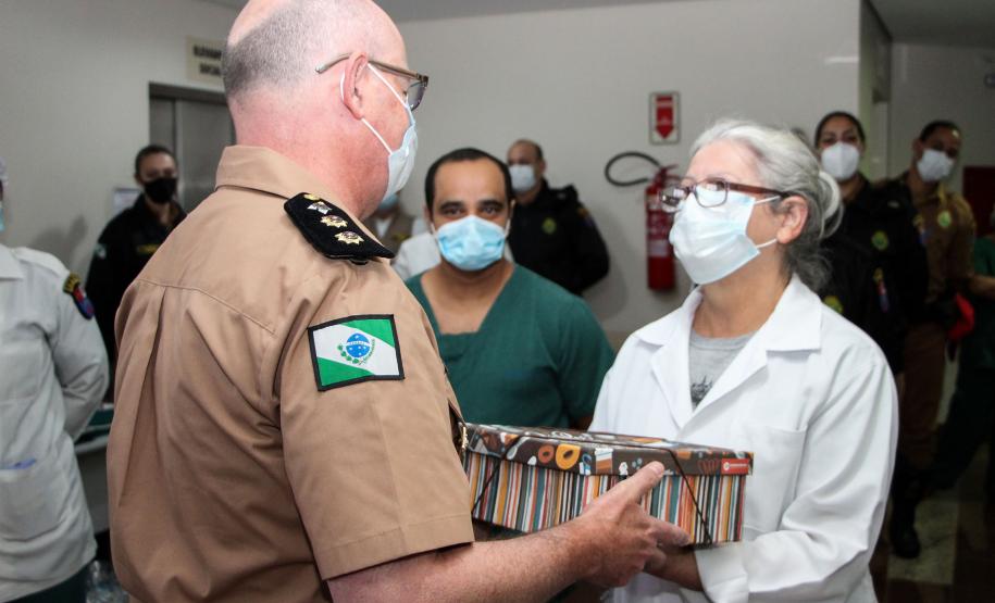 Profissionais de saúde são homenageados no Hospital da Polícia Militar em comemoração ao Dia Internacional do Enfermeiro