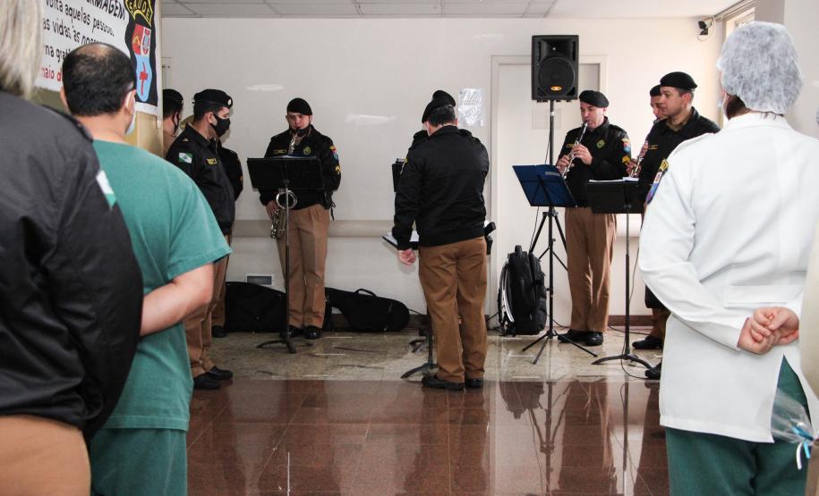 Profissionais de saúde são homenageados no Hospital da Polícia Militar em comemoração ao Dia Internacional do Enfermeiro