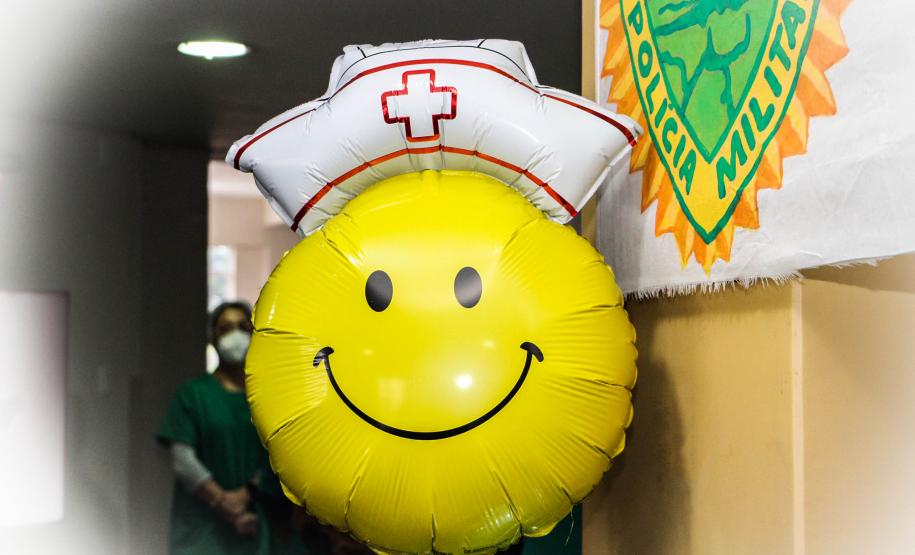 Profissionais de saúde são homenageados no Hospital da Polícia Militar em comemoração ao Dia Internacional do Enfermeiro