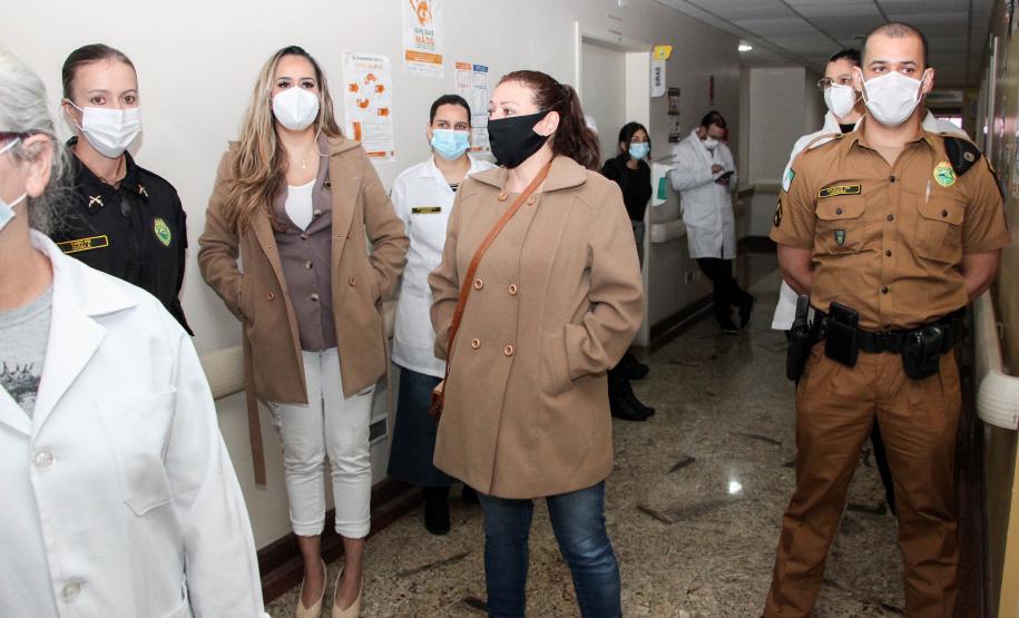 Profissionais de saúde são homenageados no Hospital da Polícia Militar em comemoração ao Dia Internacional do Enfermeiro