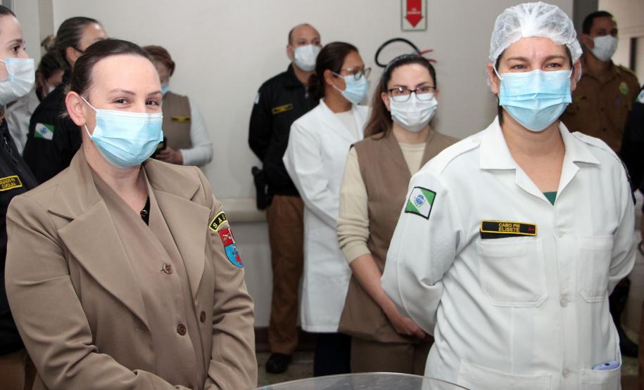 Profissionais de saúde são homenageados no Hospital da Polícia Militar em comemoração ao Dia Internacional do Enfermeiro