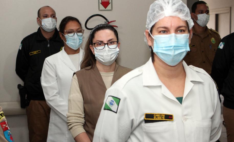 Profissionais de saúde são homenageados no Hospital da Polícia Militar em comemoração ao Dia Internacional do Enfermeiro