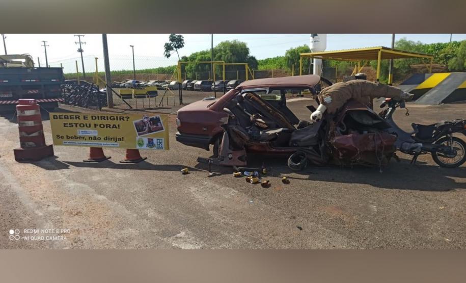 BPRv promove ações educativas relacionadas ao Maio Amarelo no Interior do estado