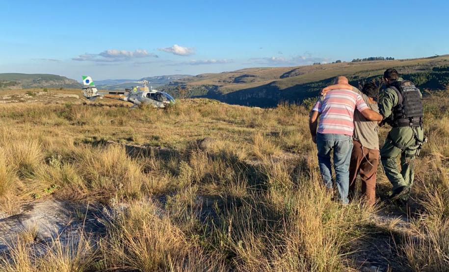 BPMOA encontra mulher perdida no Canyon Guartelá, nos Campos Gerais