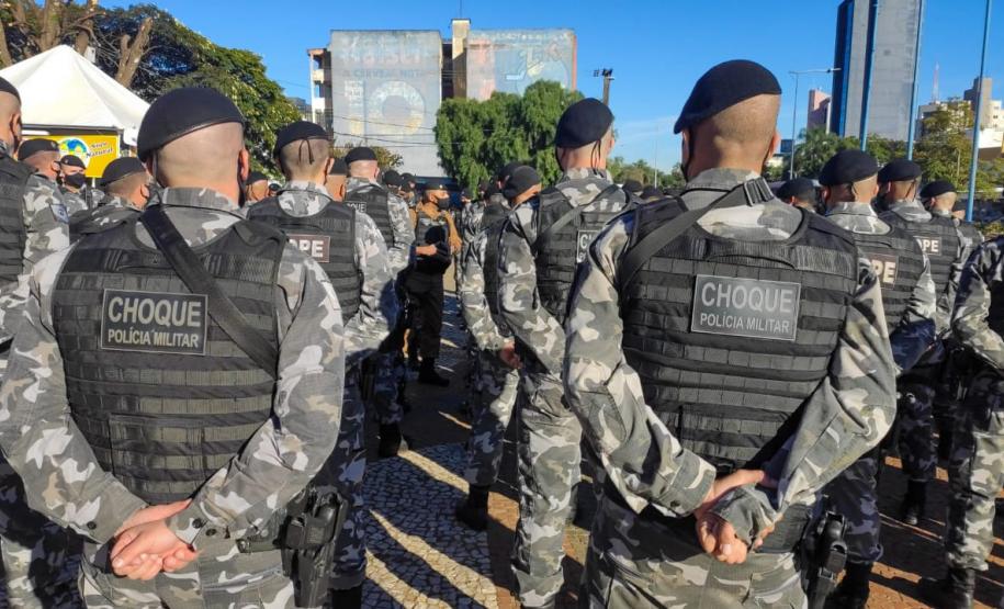 PM deflagra no Oeste operação de combate a crimes de maior risco