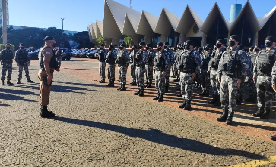 PM deflagra no Oeste operação de combate a crimes de maior risco