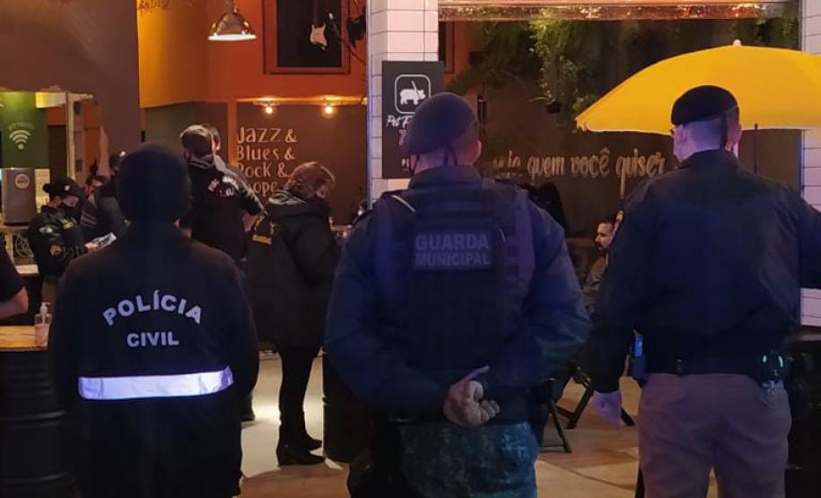 Com novas medidas, Segurança reforça fiscalização e fecha 17 estabelecimentos na Capital