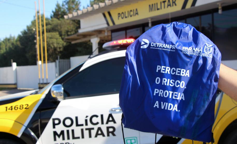 Orientações sobre trânsito viário são reforçados durante blitz educativa do Maio Amarelo em Almirante Tamandaré (PR)