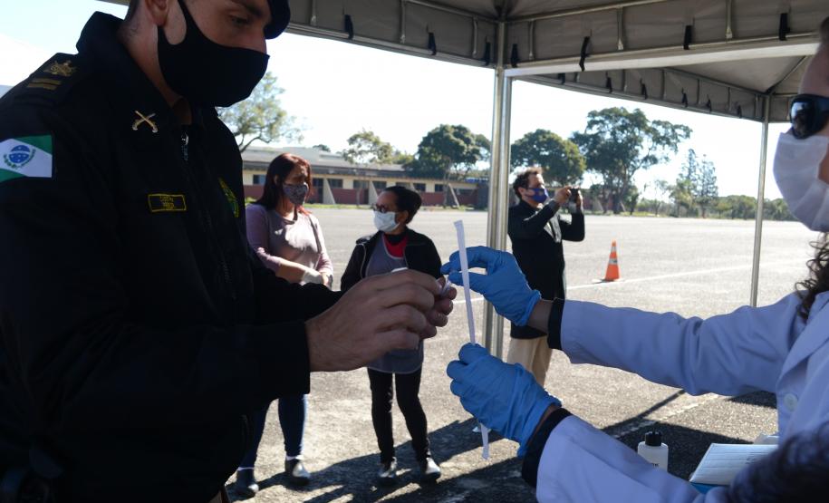 testagem covid cadetes