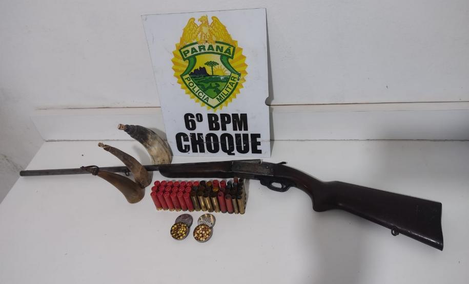 Com a operação Pronta Resposta IV, PM apreende arma e quase um quilo de drogas no Norte Pioneiro