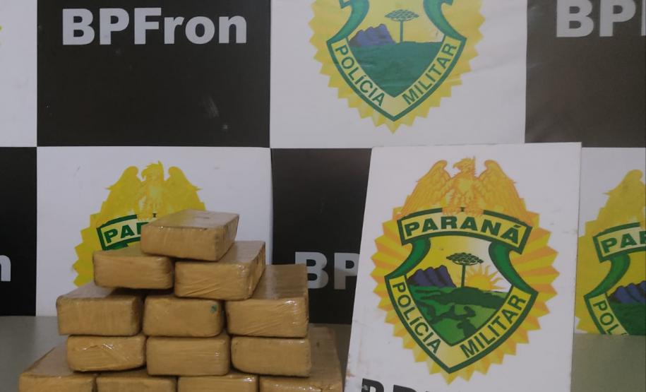 Homem que levava 12 quilos de maconha para Londrina é abordado pelo BPFron em Guaíra